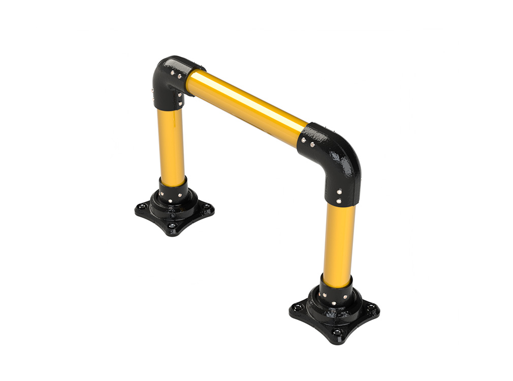 4″ IronFlex Horseshoe Bollard