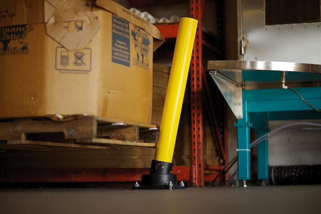 4″ Rebounding Steel Bollard