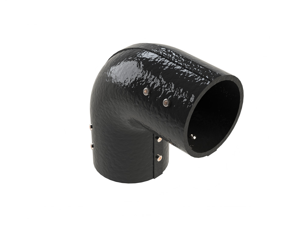 6″ IronFlex Elbow Connector