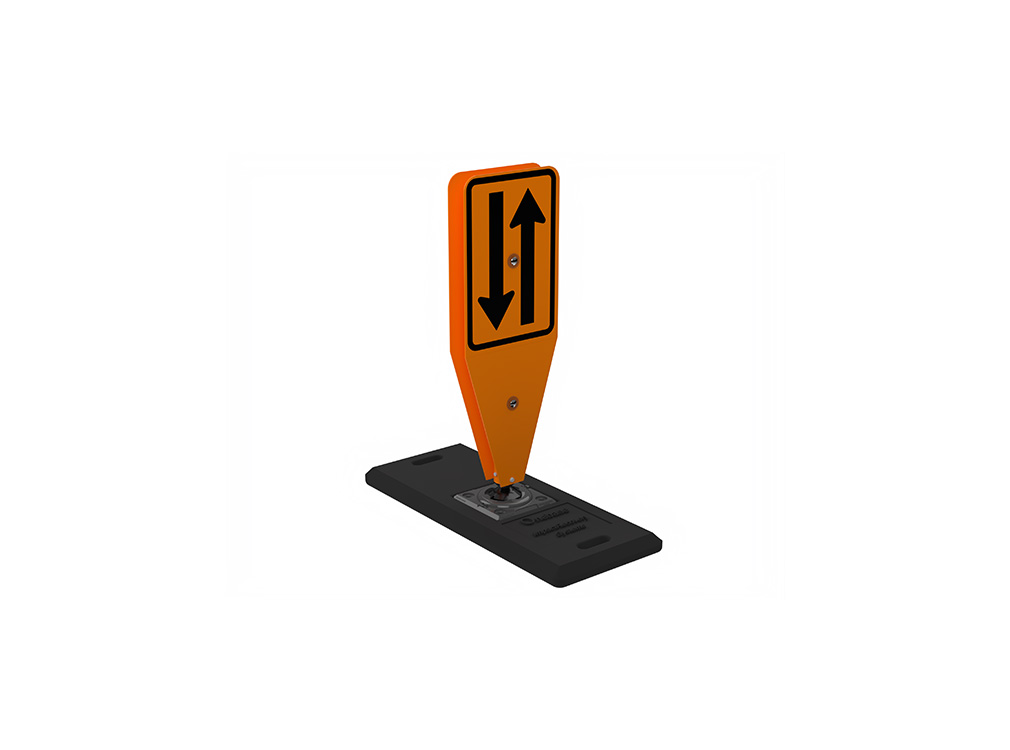 Work Zone Opposing Traffic Lane Divider