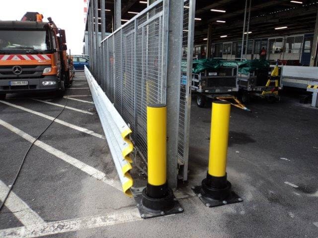 6″ Rebounding Steel Bollard