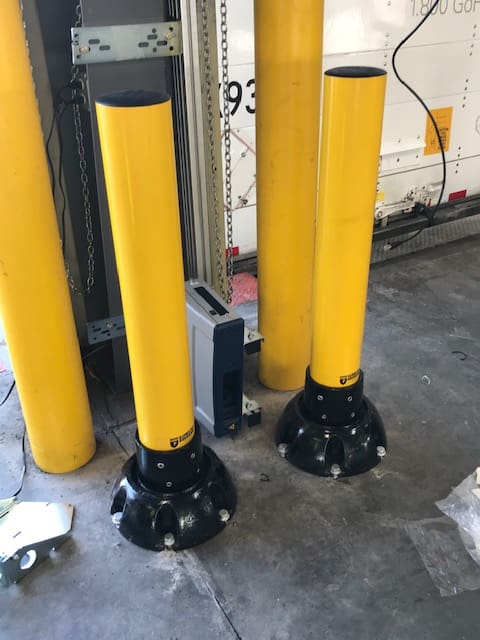 5″ Rebounding Steel Bollard