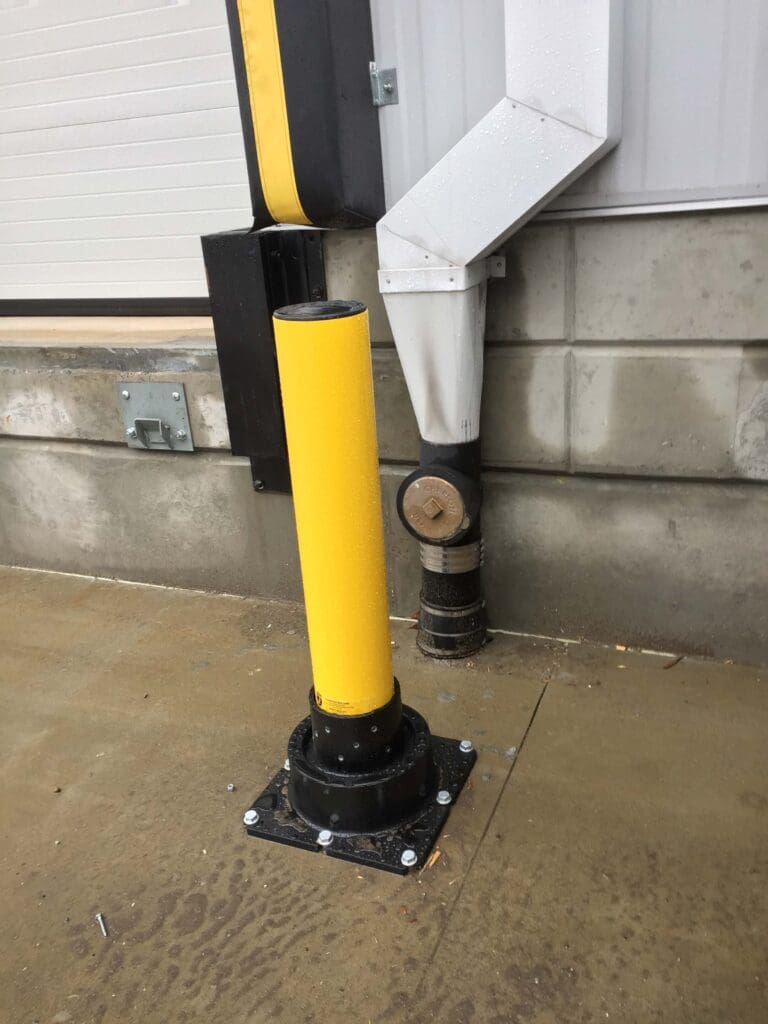 6″ Rebounding Steel Bollard