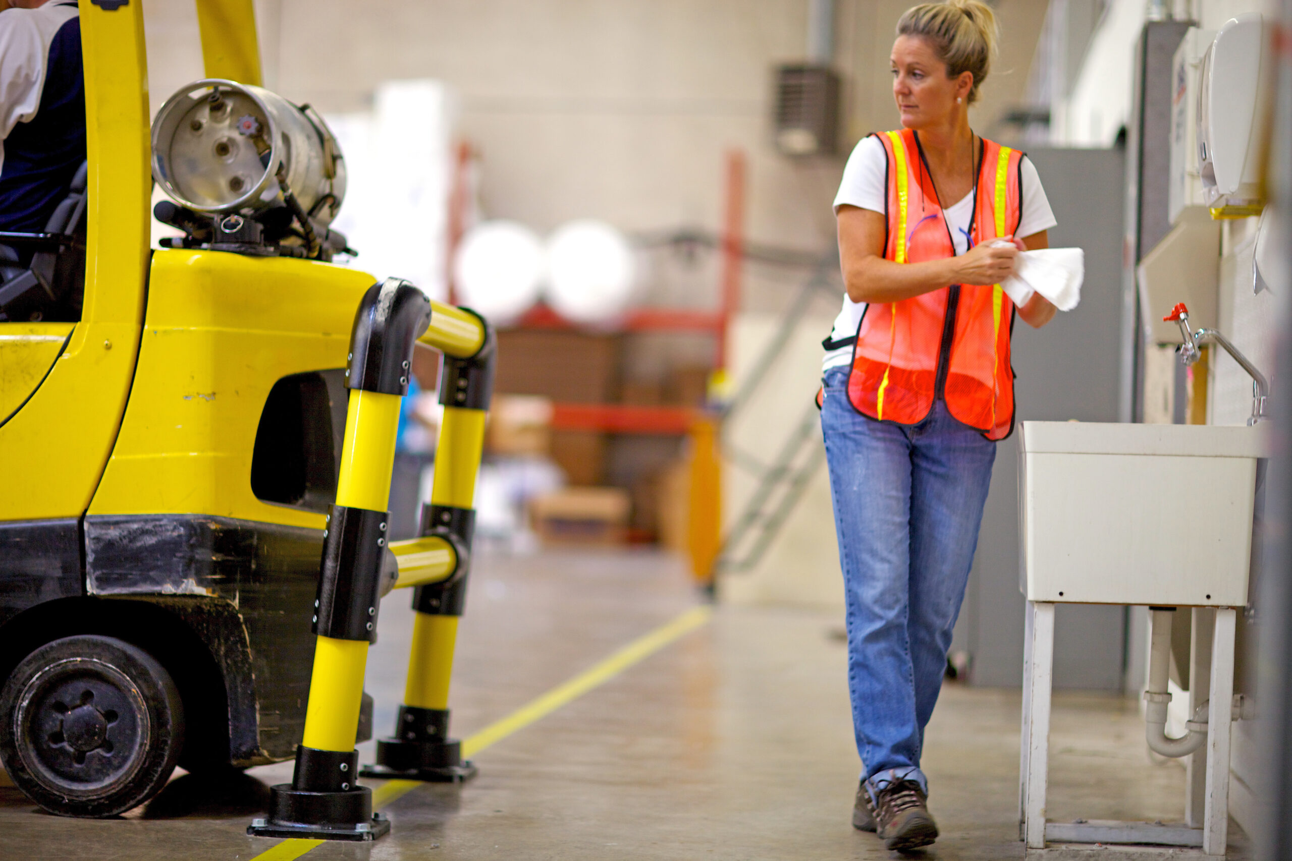 How to Prevent Forklift Accidents With SlowStop