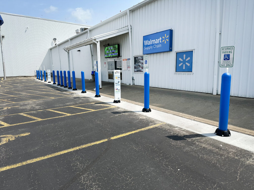 4 SlowStop-Bollards-Retail Fuel 6