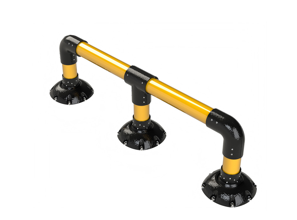 6” IronFlex Single Rail